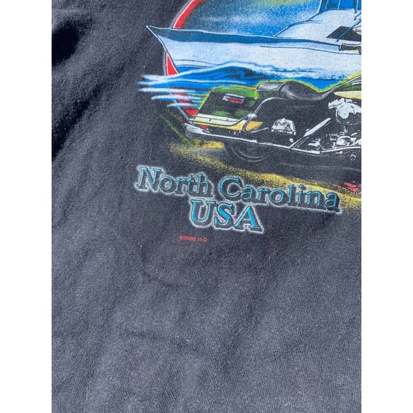 Vintage Harley-Davidson Wolf T-shirt size XL Bike made in USA 2000 - Picture 2 of 8